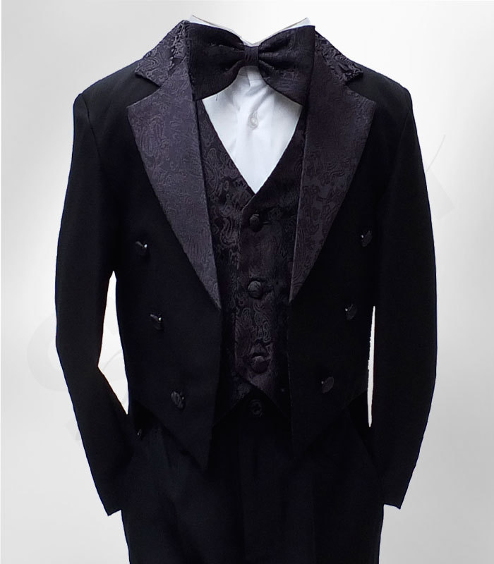 baby boy black suit